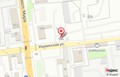 Орлан на Украинской улице на карте