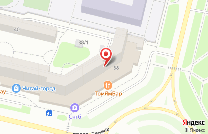 Оператор мобильной связи Билайн на проспекте Ленина на карте