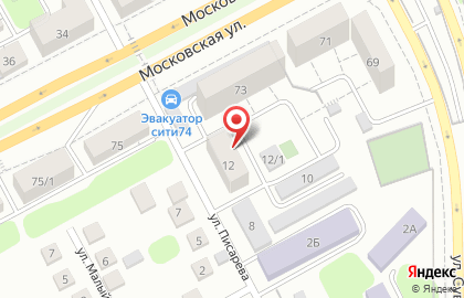 Квартирное бюро МагКомфорт в Ленинском районе на карте