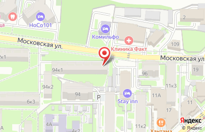 Аптека для детей Семья на Московской улице на карте