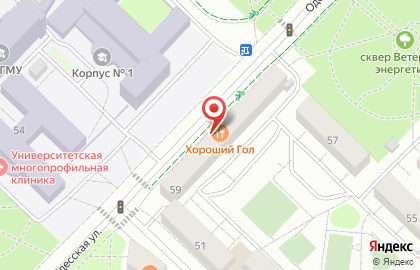 Магазин медицинской одежды Stefa на Одесской улице на карте