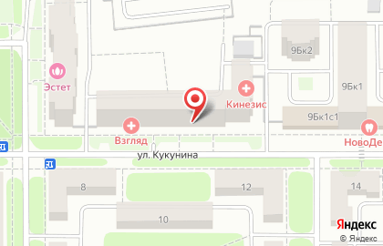 Парикмахерская София в Новомосковске на карте