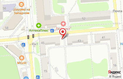 Центральное агентство недвижимости на улице Забалуева, 45 на карте