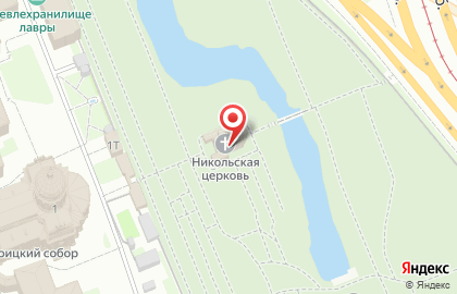 Церковь Святителя Николая Чудотворца на площади Александра Невского I на карте
