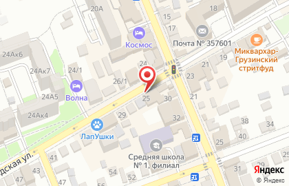 Салон корпусной мебели Вега на карте