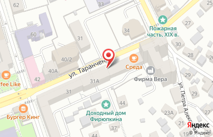 Кафе-кондитерская SUGAR bakeshop в Центральном районе на карте