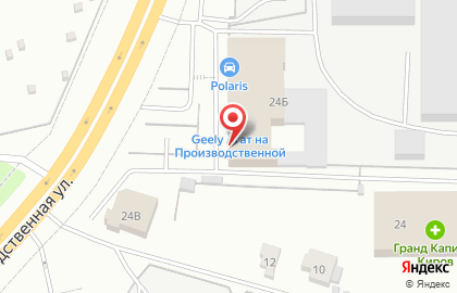Компания ЭлектроСнаб на Производственной улице на карте