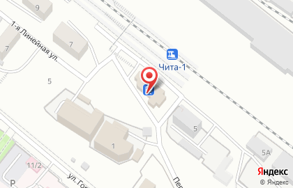Забайкальская дирекция пассажирских обустройств на карте