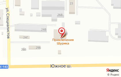 Славянский двор на улице Специалистов на карте
