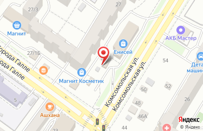 ДОБРЫЙ ПЕКАРЬ в Советском районе на карте