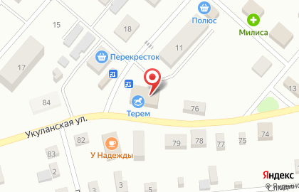 Торговый дом Терем в Томмоте на карте