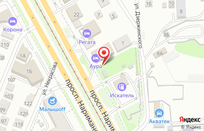 Гостиничный комплекс Аура в Ленинском районе на карте