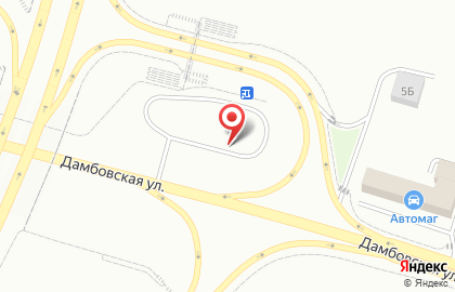 Мойдодыр на Дамбовской улице на карте