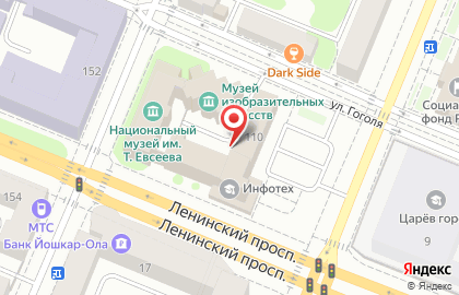 Торговая компания КСИЛ на Вознесенской улице на карте