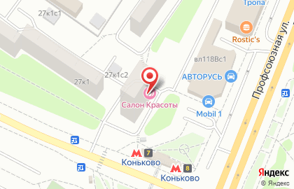 Наша на улице Островитянова на карте