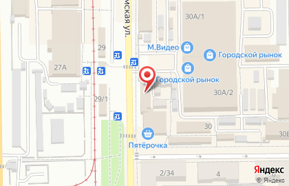 Магазин товаров для дома и сада Хозяюшка на Уфимской улице на карте
