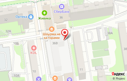 Магазин фруктов и овощей в Дзержинском районе на карте