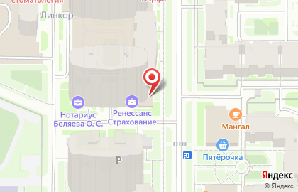 Винный супермаркет Ароматный мир в Красносельском районе на карте