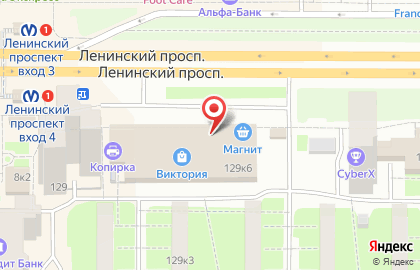 Печатный дворик на карте