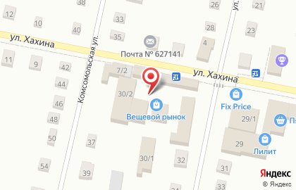 Продуктовый магазин, ООО Мечта в Заводоуковске на карте