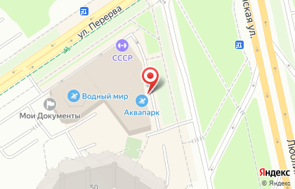 Служба доставки грузов ЖелДорЭкспедиция на Люблинской улице на карте