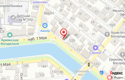 Мини-маркет Мини-маркет в Астрахани на карте
