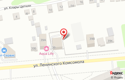 Золотой Овен на улице Ленинского Комсомола на карте