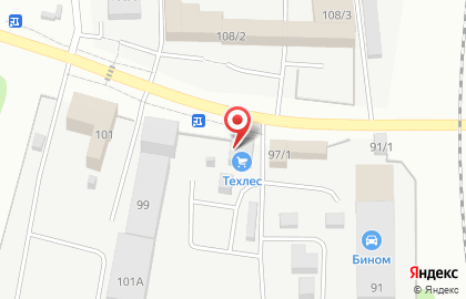 Компания Техлес на карте