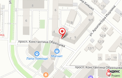 Группа компаний Союз-риэлт в Краснодаре на карте
