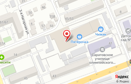 Патриот в Заводском районе на карте