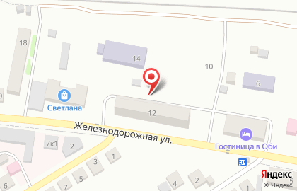 Евробетон на Железнодорожной улице на карте