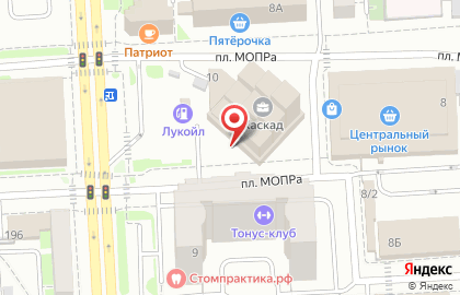 Магазин-склад цифровой и бытовой техники DNS Technopoint в Центральном районе на карте