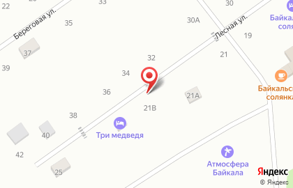 База отдыха Три медведя в Улан-Удэ на карте