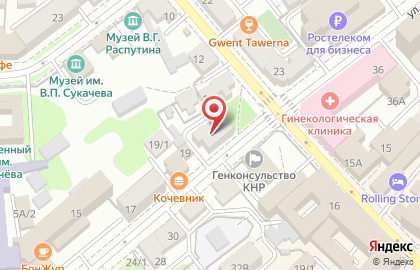 Сеть ювелирных магазинов Сапфир в Кировском районе на карте