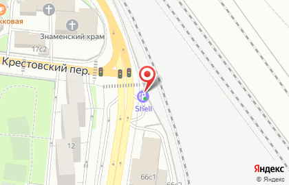Экспресс-кофейня Deli by Shell на карте