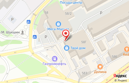 Торговый центр Твой дом на карте