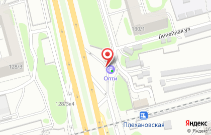 Официальный партнер Газпром нефть Опти на Ипподромской улице на карте
