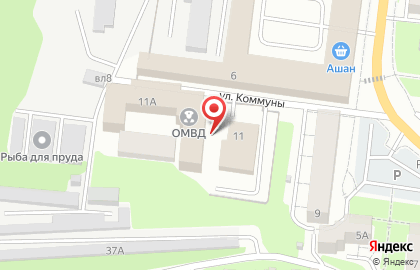 Участковый пункт полиции в Москве на карте