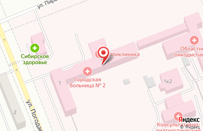 Больница ОГБУЗ Братская городская больница №2 на карте
