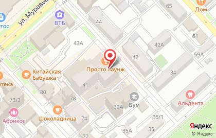 Дым в Хабаровске на карте