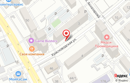 Центр ногтевой индустрии CNI на Красноводской улице на карте