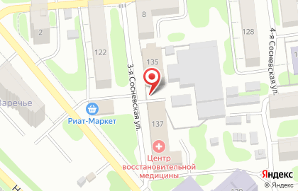 Пожарно-спасательная часть №3 в Иваново на карте