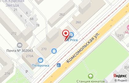 Пекарня Любимая в Заводском районе на карте