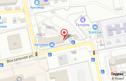 Магазин автотоваров в Астрахани на карте