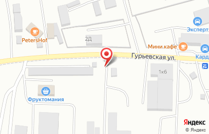 Мебельная фабрика в Калининграде на карте