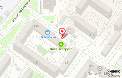 Автошкола Старт в Ульяновске на карте
