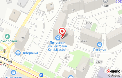Агентство переводов метро Войковская на карте