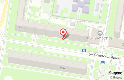 Олимп на улице Советской Армии на карте