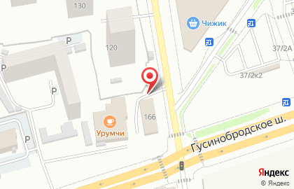 Киоск по продаже хлебобулочных изделий в Дзержинском районе на карте