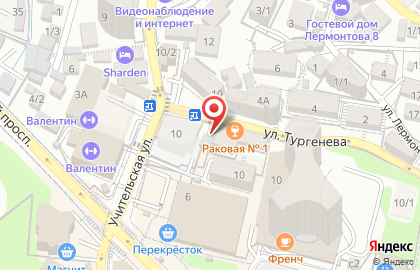 Магазин фруктов и овощей в Хостинском районе на карте